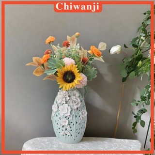 [Chiwanji] แจกันดอกไม้เซรามิค ขิง ขิง สําหรับปาร์ตี้ ห้องนั่งเล่น