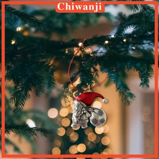 [Chiwanji] เครื่องประดับแขวนตกแต่งต้นคริสต์มาส รูปซานตาคลอส สําหรับเทศกาล ปาร์ตี้