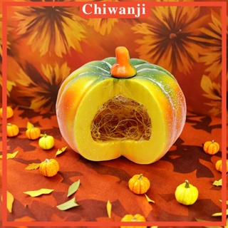 [Chiwanji] ฟักทองประดิษฐ์ ฤดูใบไม้ร่วง อุปกรณ์ประกอบฉากผัก ทนทาน สําหรับตกแต่งบ้าน ห้องครัว