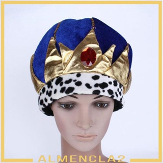 [Almencla2] หมวกมงกุฎราชา มงกุฎ น่ารัก สําหรับเด็ก เหมาะกับงานพรอม ปาร์ตี้ฮาโลวีน