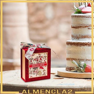[Almencla2] กล่องของขวัญ พร้อมริบบิ้น และฝาปิด สําหรับตกแต่งวันเกิด วันแม่ และเด็ก