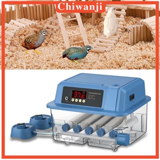 [Chiwanji] เครื่องฟักไข่อัตโนมัติ สําหรับฟักไข่นกกระทา เป็ด นก ครอบครัว