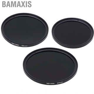 Bamaxis ND 1000 Lens Filter High Definition for Ain More Freedom To Control the Aperture and Shutter