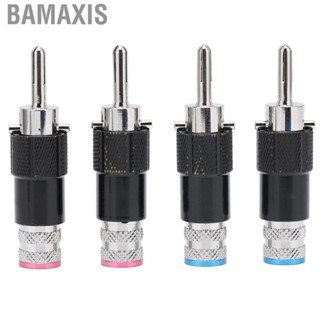 Bamaxis Preffair Banana Plugs HIFI Speaker Plug Connectors For 10mm Diameter Hot