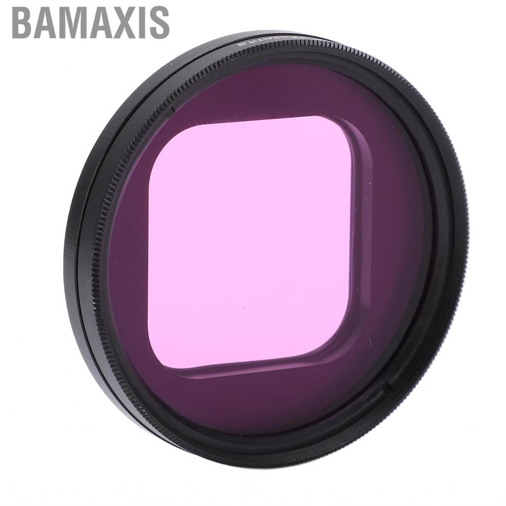 bamaxis-diving-filter-aluminum-alloy-frame-purple-lens-for-hero-9-hero10