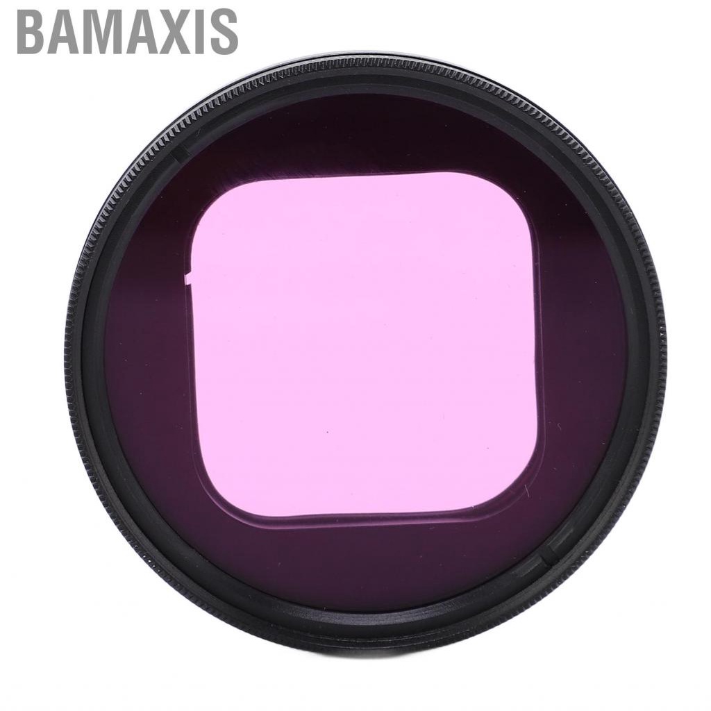 bamaxis-diving-filter-aluminum-alloy-frame-purple-lens-for-hero-9-hero10