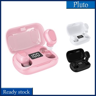 ใหม่ L21pro หูฟังอินเอียร์ไร้สาย 6H พร้อมเคสชาร์จ สําหรับเล่นกีฬา