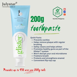 JULYSTAR 2023 Ready Stock Amway Glister ยาสีฟันฟลูออไรด์มัลติแอคชั่น (200ก.)