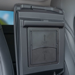 ** * กล่องเก็บของใต้เบาะรถยนต์ สําหรับ Tesla modely