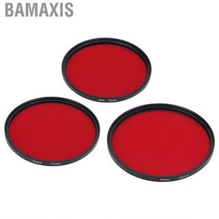 Bamaxis Red  Lens Filters  Multilayer Coating for DSLR