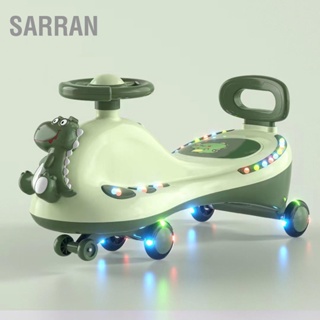 SARRAN กระดิกรถล้อสากลที่เงียบสงบแสงเพลงผลขี่กลางแจ้งบนของเล่นสำหรับเด็กเด็ก
