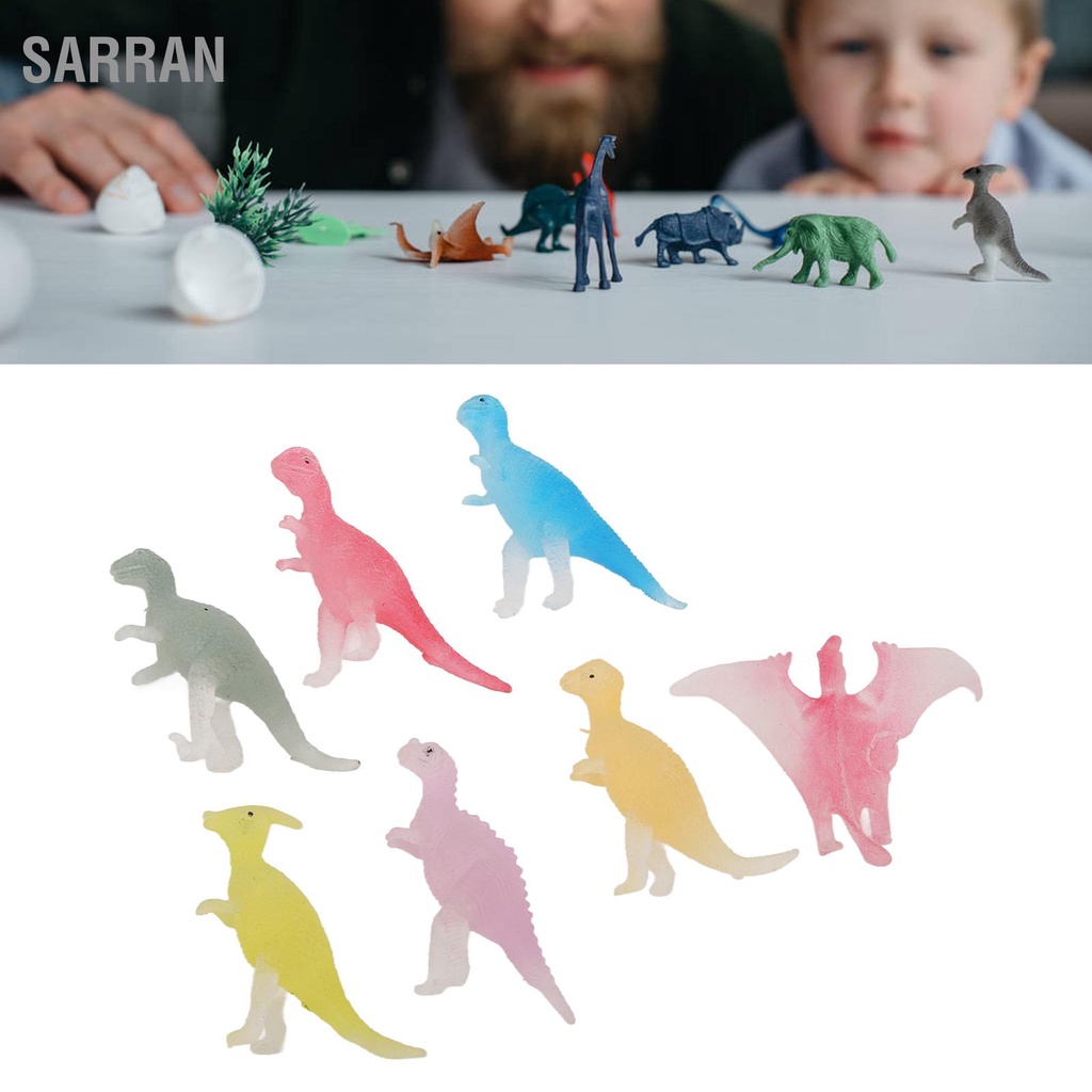 sarran-36pcs-ไดโนเสาร์บีบของเล่นยืดแบบพกพาผู้ใหญ่เด็กจำลอง-adhd-ออทิสติกความเครียดบรรเทา-sensory-ของเล่น