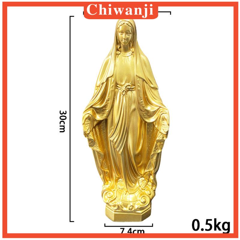 chiwanji-ฟิกเกอร์เรซิ่น-mary-สําหรับตกแต่งโต๊ะ-ห้องนอน