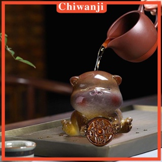 [Chiwanji] รูปปั้นสัตว์เลี้ยง แมวน่ารัก สําหรับบอนไซ รถยนต์