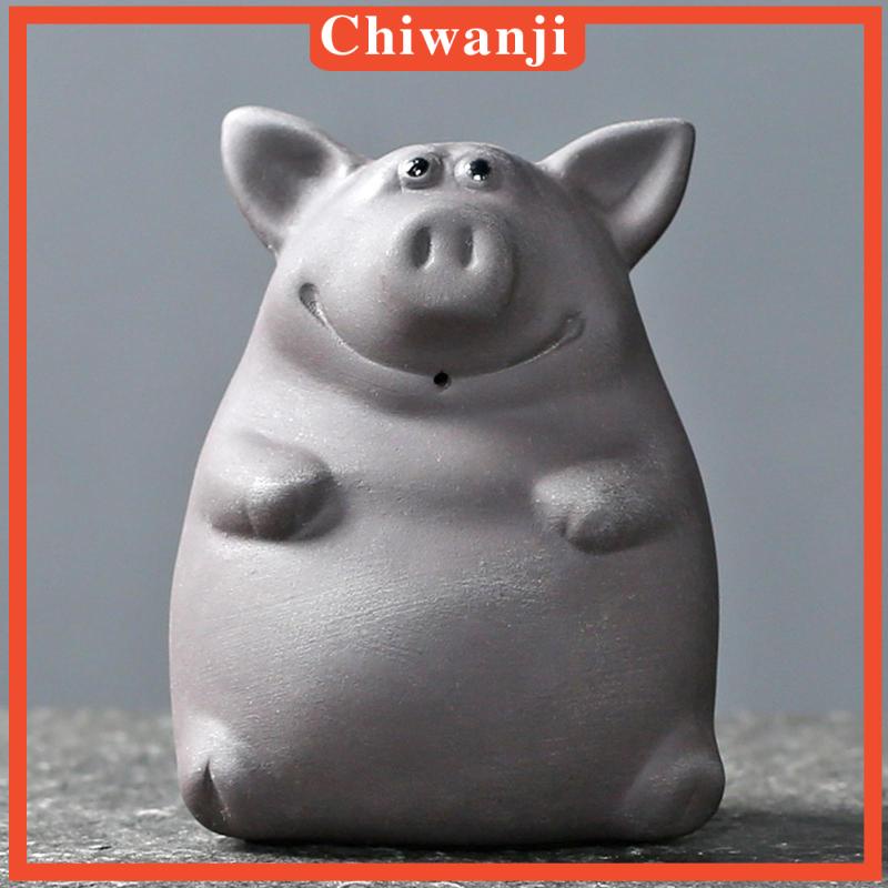 chiwanji-ดินเผาเซรามิค-รูปชา-สัตว์เลี้ยง-ขนาดเล็ก-สําหรับตกแต่งบ้าน-diy