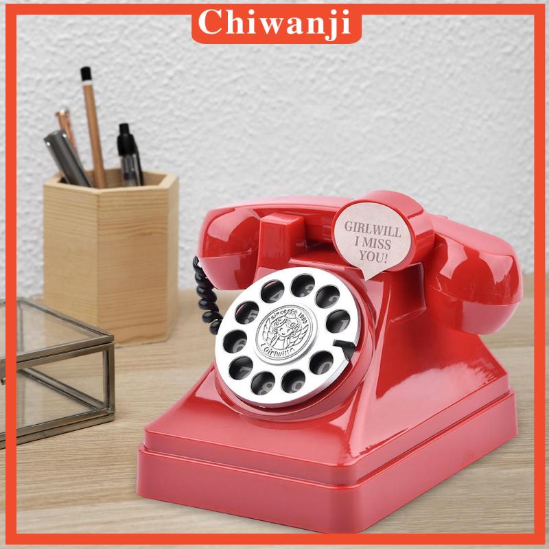 chiwanji-กระปุกออมสินโทรศัพท์-รูปหมู-สไตล์เรโทร-ประหยัดเงิน-สําหรับตกแต่งบ้าน-ออฟฟิศ-ห้องนั่งเล่น