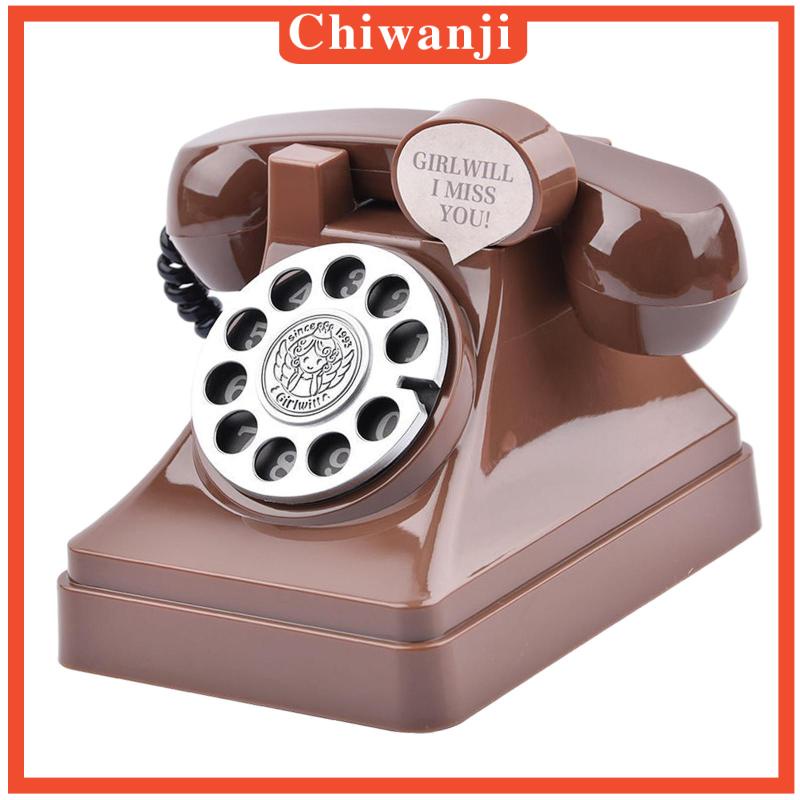 chiwanji-กระปุกออมสินโทรศัพท์-รูปหมู-สไตล์เรโทร-ประหยัดเงิน-สําหรับตกแต่งบ้าน-ออฟฟิศ-ห้องนั่งเล่น