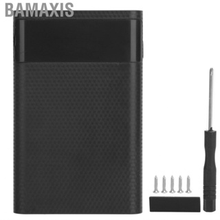 Bamaxis 4Pcs  Power Box Portable Storage Case  With  Flashlight