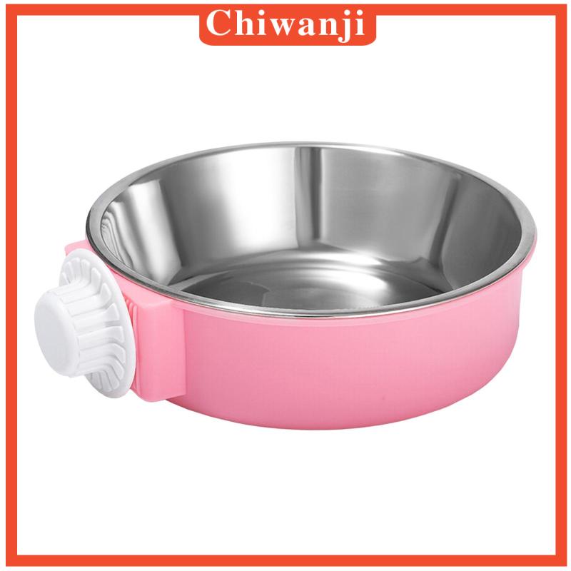 chiwanji-ชามใส่อาหาร-แบบแขวน-สําหรับสัตว์เลี้ยง-สุนัข-กระต่าย