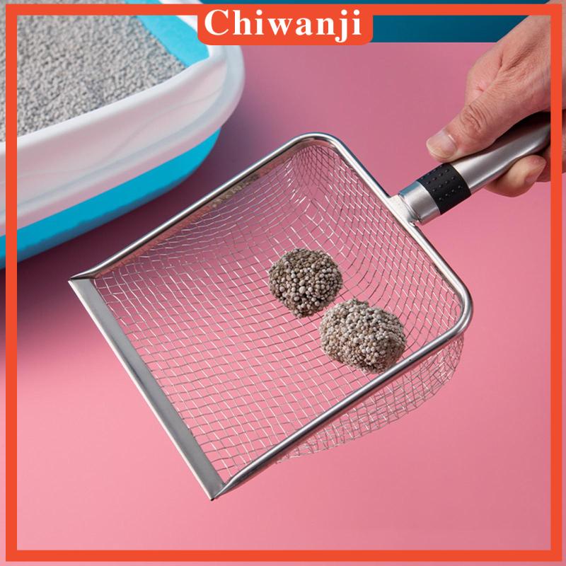 chiwanji-ตะแกรงทราย-พร้อมที่จับ-สําหรับสัตว์เลี้ยง-แมว