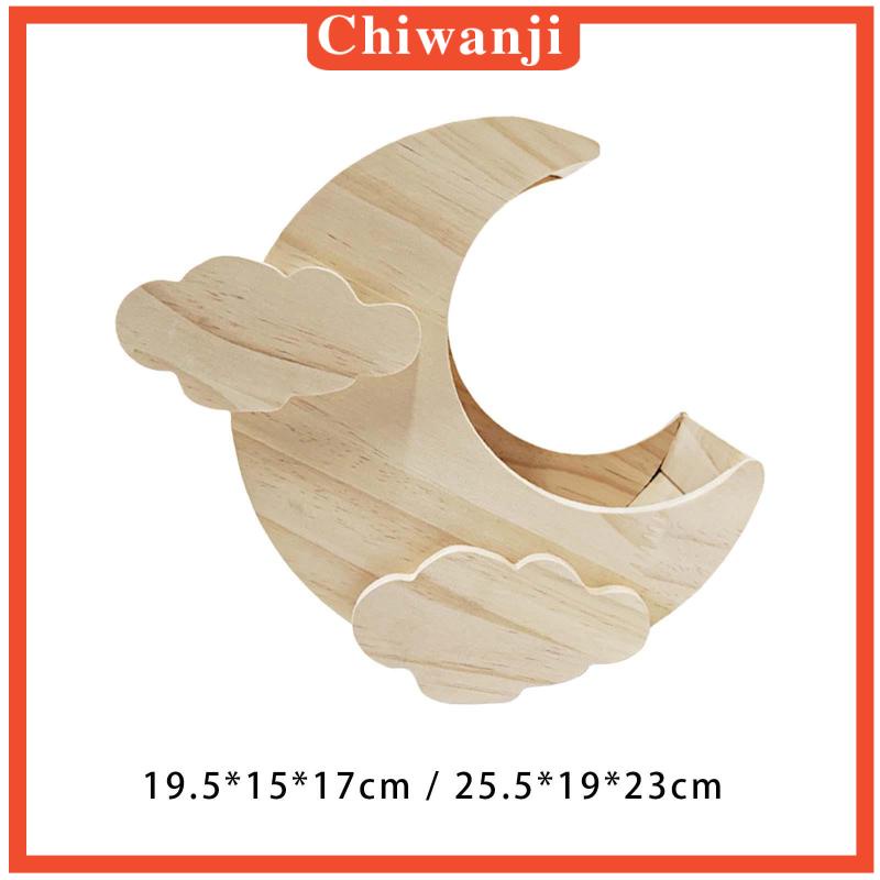 chiwanji-ของเล่นบ้านหนูแฮมสเตอร์-ปราสาทกระต่าย-ทําจากไม้-สําหรับหนูแฮมสเตอร์