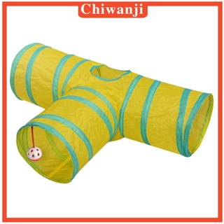 [Chiwanji] ของเล่นอุโมงค์ พับได้ น้ําหนักเบา สําหรับสัตว์เลี้ยง สุนัข แมว กระต่าย ในร่ม