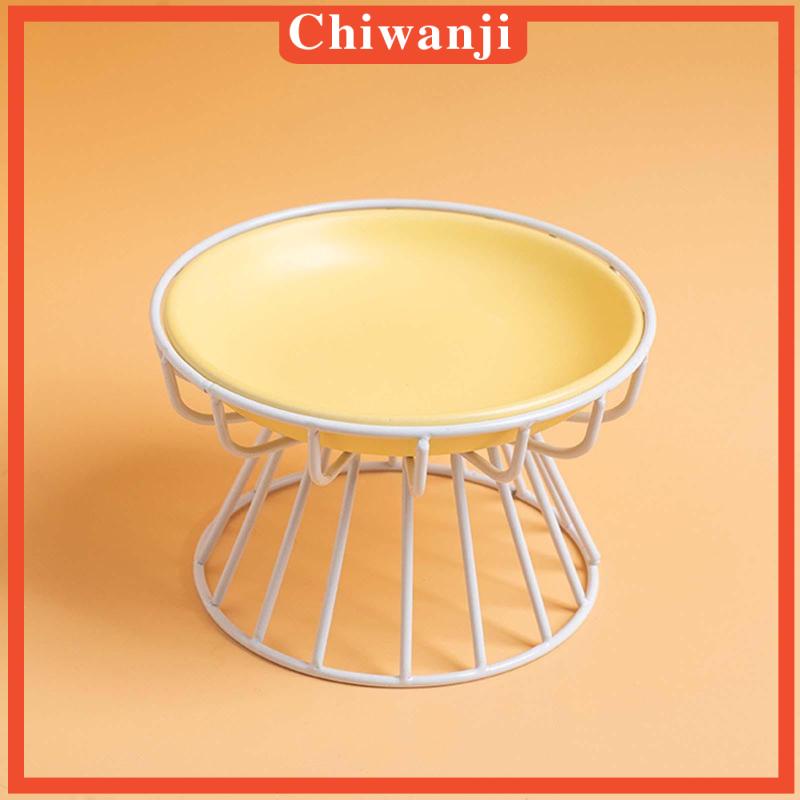 chiwanji-ชามอาหารแมว-แบบโลหะ-ถอดออกได้-อเนกประสงค์