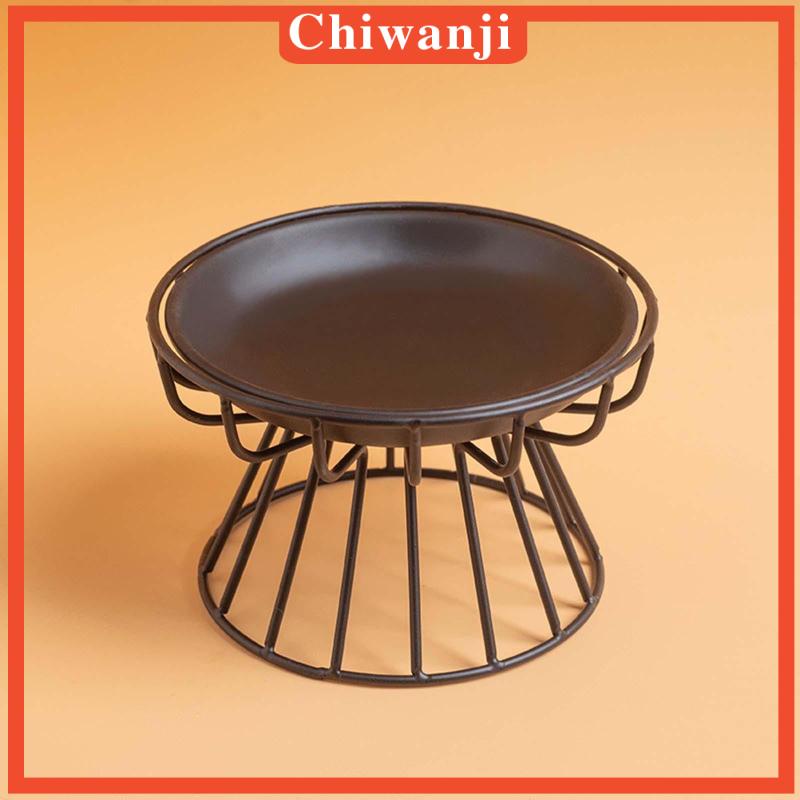 chiwanji-ชามอาหารแมว-แบบโลหะ-ถอดออกได้-อเนกประสงค์