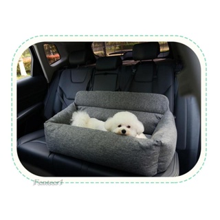 [Fenteer1] เบาะที่นั่งรถยนต์ แบบพกพา แบบนิ่ม สําหรับสัตว์เลี้ยง สุนัข SUV