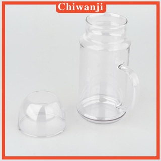 [Chiwanji] ชุดเหยือกน้ํา เหยือกน้ํา และแก้ว พร้อมที่จับ สําหรับตั้งแคมป์ และตู้เย็น