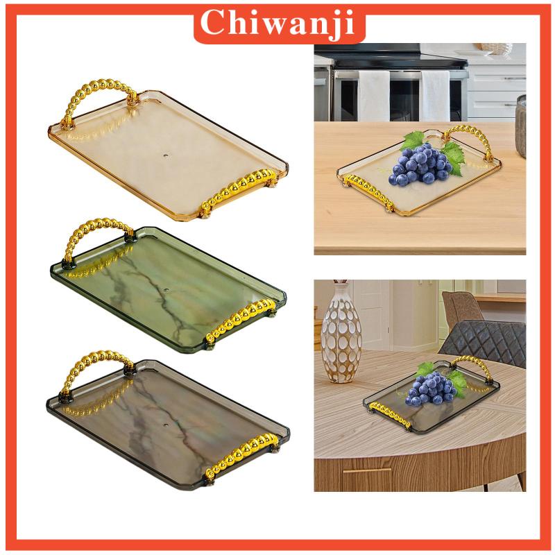 chiwanji-ถาดเสิร์ฟอาหาร-พร้อมที่จับ-สําหรับห้องน้ํา-ห้องนอน-บ้าน-ออฟฟิศ