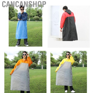 Cancanshop Adults Raincoat Loose Soft  Reusable Portable Rain  for Travel Hiking