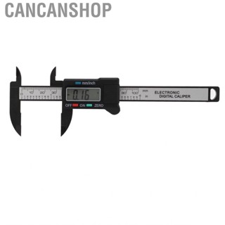 Cancanshop Digital Caliper  0‑100mm Plastic Lightweight Portable Measuring Tool