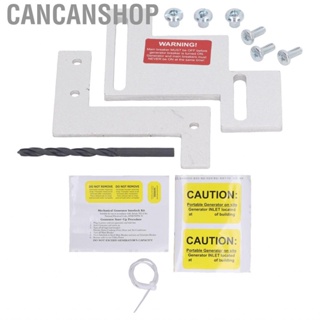 Cancanshop Generator Interlock Kit 1‑1/4 To 1‑1/2 Spacing Standard Design Oart Aluminum Alloy for BR CH Series