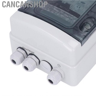 Cancanshop 1000V Solar Panel PV Combiner Box With 40A Circuit Breaker