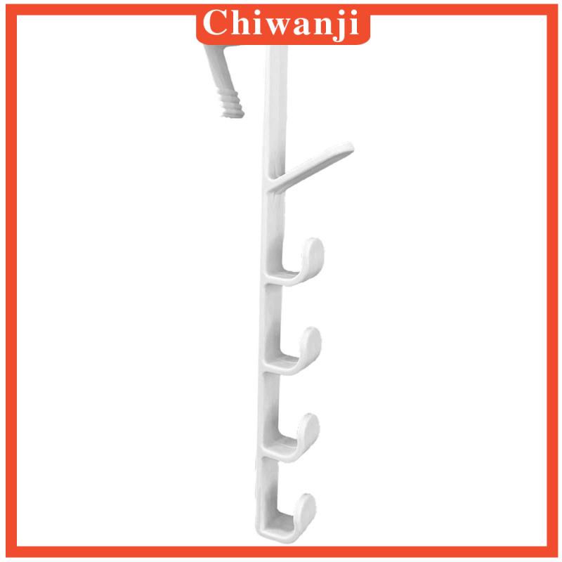 chiwanji-ตะขอแขวนประตูด้านหลัง-5-ตะขอ-สําหรับจัดเก็บของ