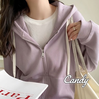Candy Kids   เสื้อผ้าผู้ญิง แขนยาว แขนเสื้อยาว คลุมหญิง สไตล์เกาหลี แฟชั่น  Unique Stylish Trendy Chic  ทันสมัย คุณภาพสูง High quality สวยงาม A28J1D3 39Z230926
