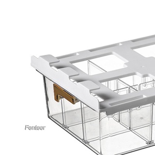 [Fenteer] กล่องลิ้นชักเก็บชุดชั้นใน ถุงเท้า ใต้ชั้นวาง ประหยัดพื้นที่ สําหรับห้องครัว