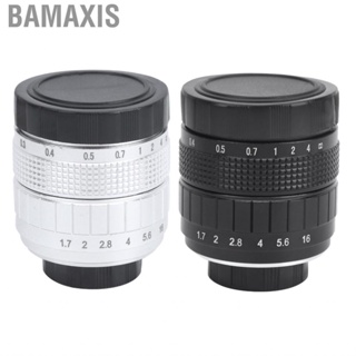 Bamaxis 35mm F1.7 C Mount Television TV Film Fixed Focus Lens for Mirrorless