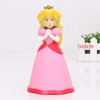 Daron ฟิกเกอร์ PVC รูปการ์ตูนเห็ด Mario Super Mario Bros สําหรับตกแต่งโต๊ะ