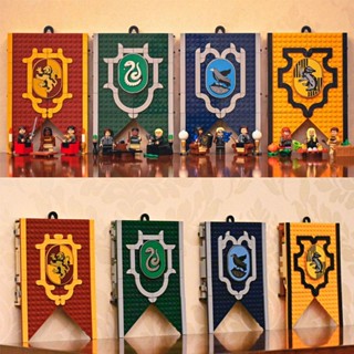 harry potter lego บล็อกตัวต่อเลโก้ Harry Potter Series College Flag 76409 ของเล่นสําหรับเด็กผู้ชาย 8 เล่ม