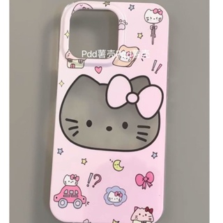 Pink Driving Kitty Cat Phone Case For Iphone 14/13promax 12/11pro Soft Case XR/Xsmax 7/8P