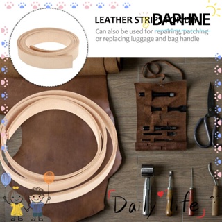 Daphne เข็มขัดหนังวัว แฮนด์เมด น้ําหนักเบา ทนทาน สําหรับทํางานฝีมือ DIY