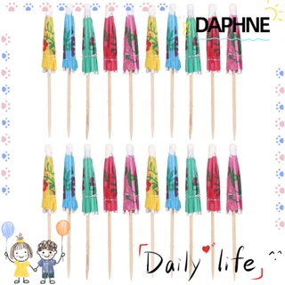 Daphne ร่มค็อกเทล ขนาดเล็ก คละสี 20 ชิ้น