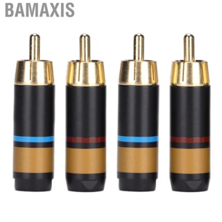 Bamaxis 4PCS Plug Gold Plated Brass Wear Resistant Wit ANA