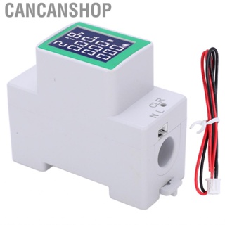 Cancanshop Power Meter Plug and Play Current Voltage for Electronic Equipment Engineering Mechanical