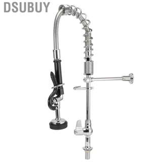 Dsubuy G1/2in Sink Faucet  Thread Single Cold with Pull Down Sprayer for Home Kitchen Bar Counter Supplies