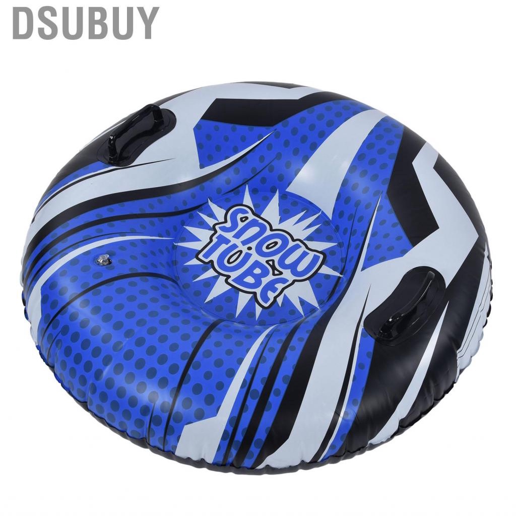 dsubuy-bhdk-snow-tube-34-heavy-duty-inflatable-sled-with-handles-amp-450-pounds