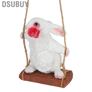 Dsubuy Garden Statue Swings Decorations Swing Vivid Interesting