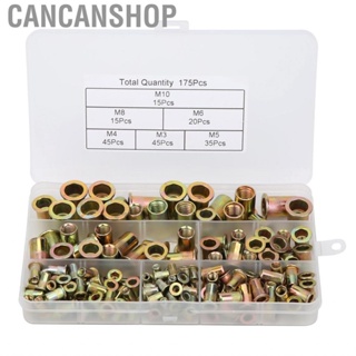 Cancanshop Color‑Plated Zinc Rivet Nut High Quality for Industrial Instruments